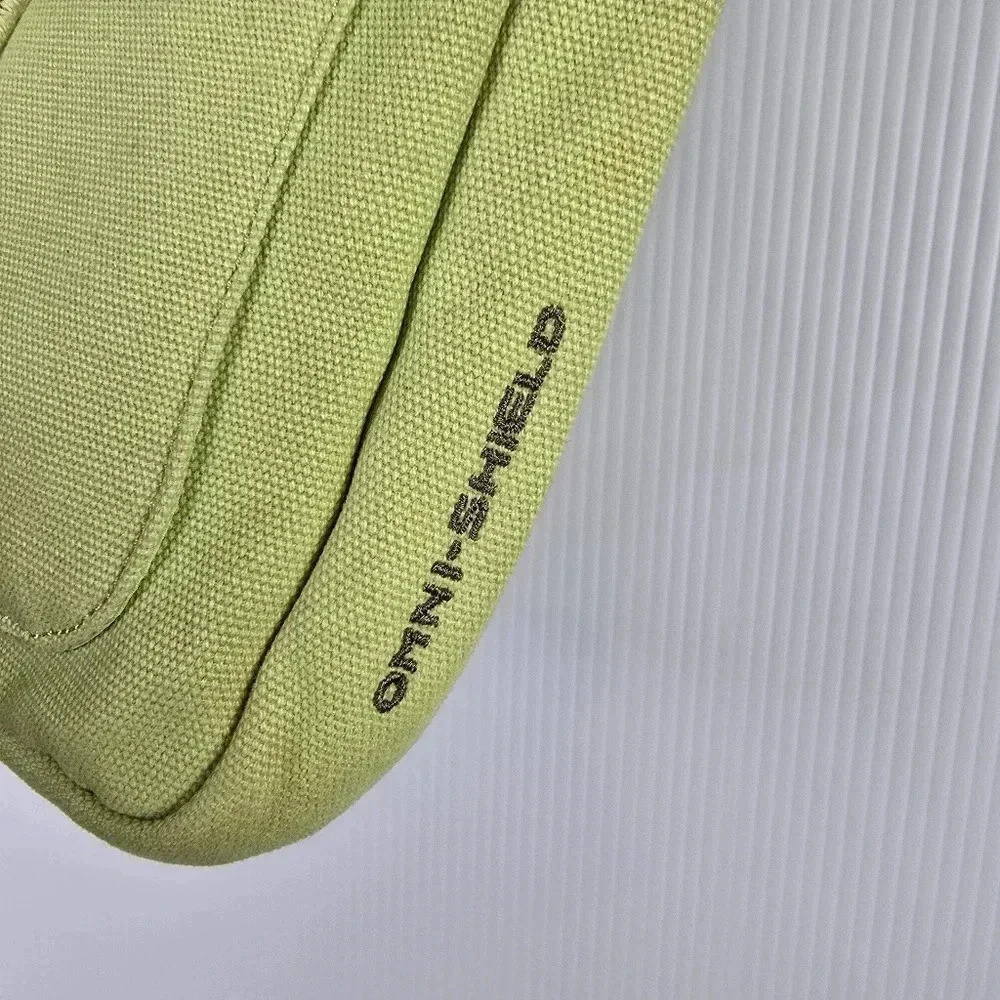 Columbia Omni Shield Womens Crossbody Purse Bag Canvas Green Yellow - Picture 6 of 10